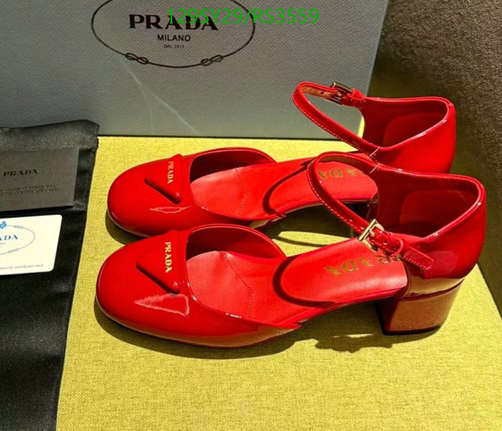 Prada-Women Shoes Code: RS3559 $: 129USD