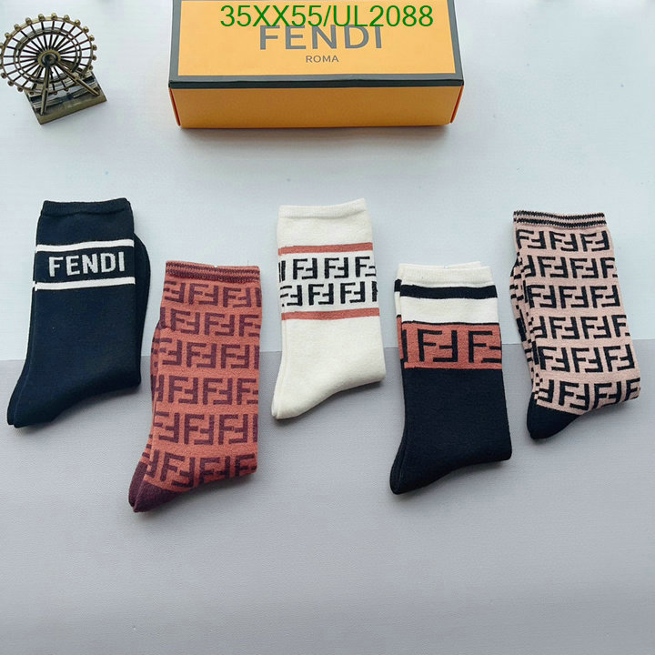 Fendi-Sock Code: UL2088 $: 35USD