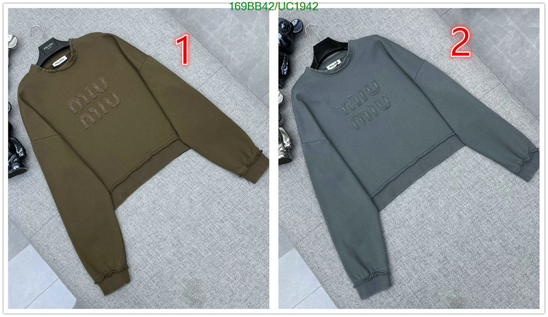 MIUMIU-Clothing Code: UC1942 $: 169USD