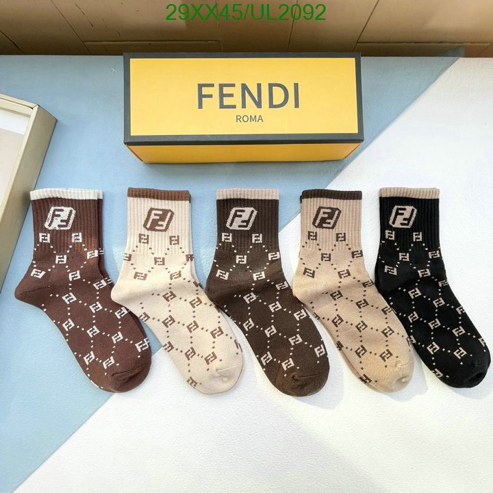 Fendi-Sock Code: UL2092 $: 29USD