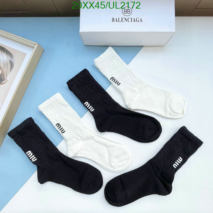 Miu Miu-Sock Code: UL2172 $: 29USD