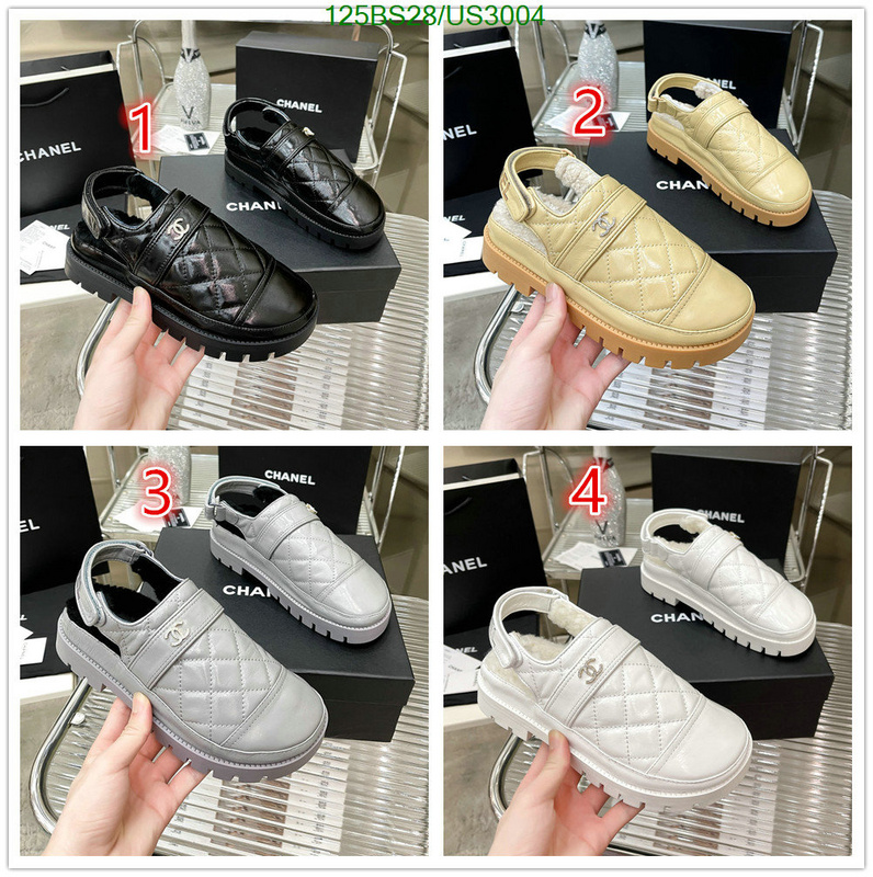 Chanel-Women Shoes Code: US3004 $: 125USD