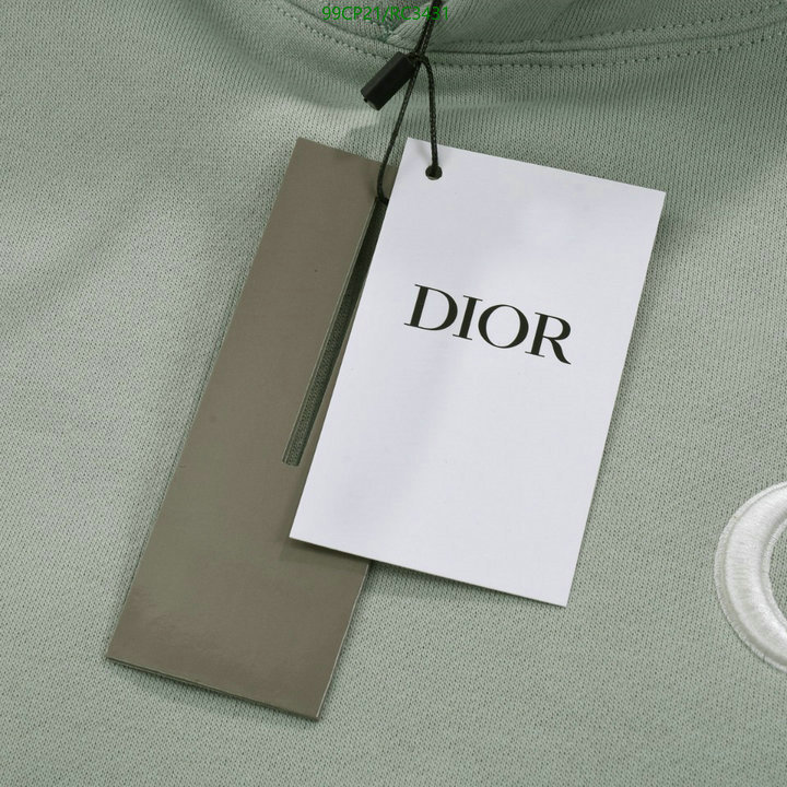 Dior-Clothing Code: RC3431 $: 99USD