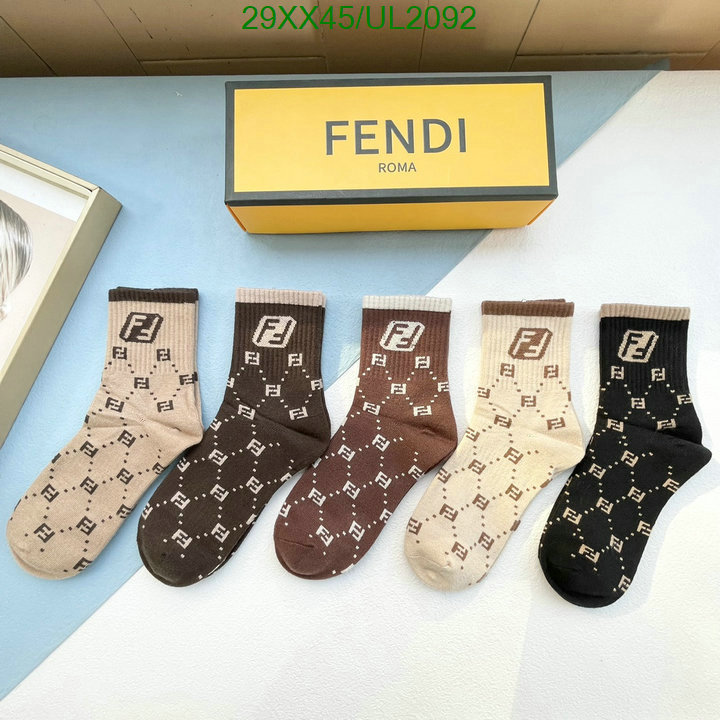 Fendi-Sock Code: UL2092 $: 29USD