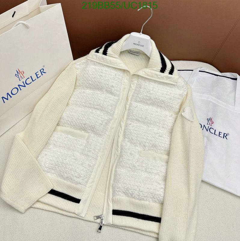 Moncler-Down jacket Women Code: UC1815 $: 219USD