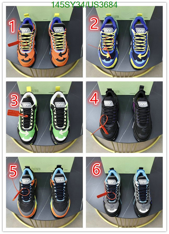 Off-White-Men shoes Code: US3684 $: 145USD