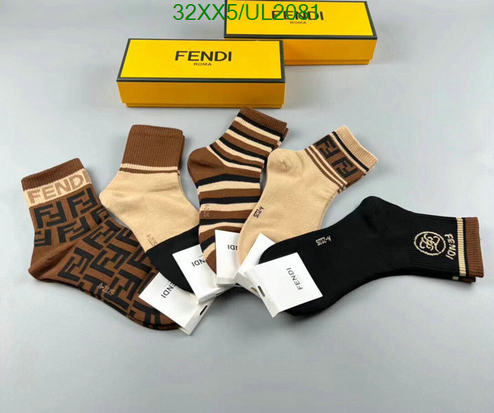 Fendi-Sock Code: UL2081 $: 32USD