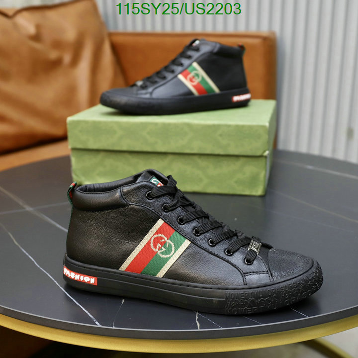 Gucci-Men shoes Code: US2203 $: 115USD