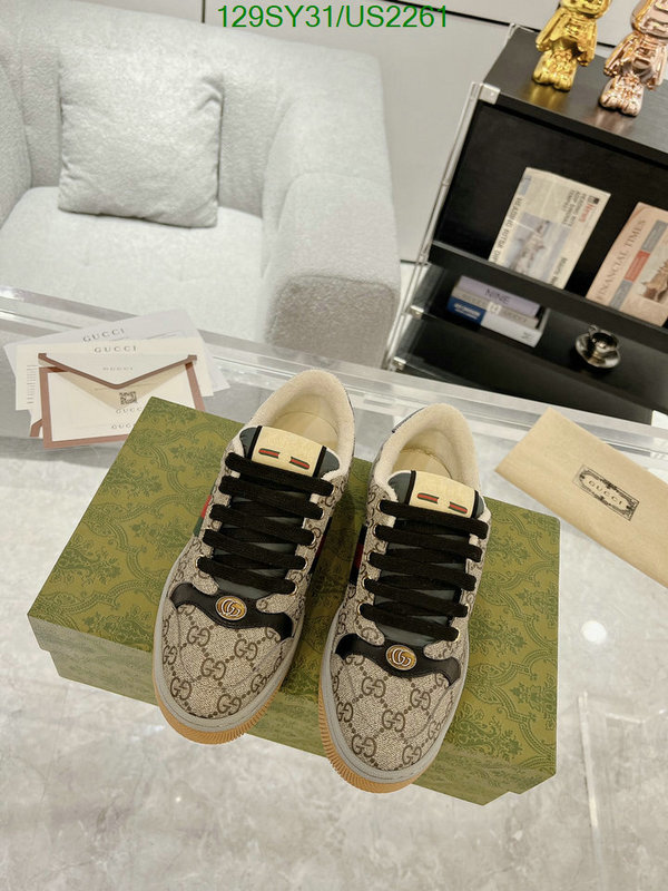 Gucci-Men shoes Code: US2261 $: 129USD