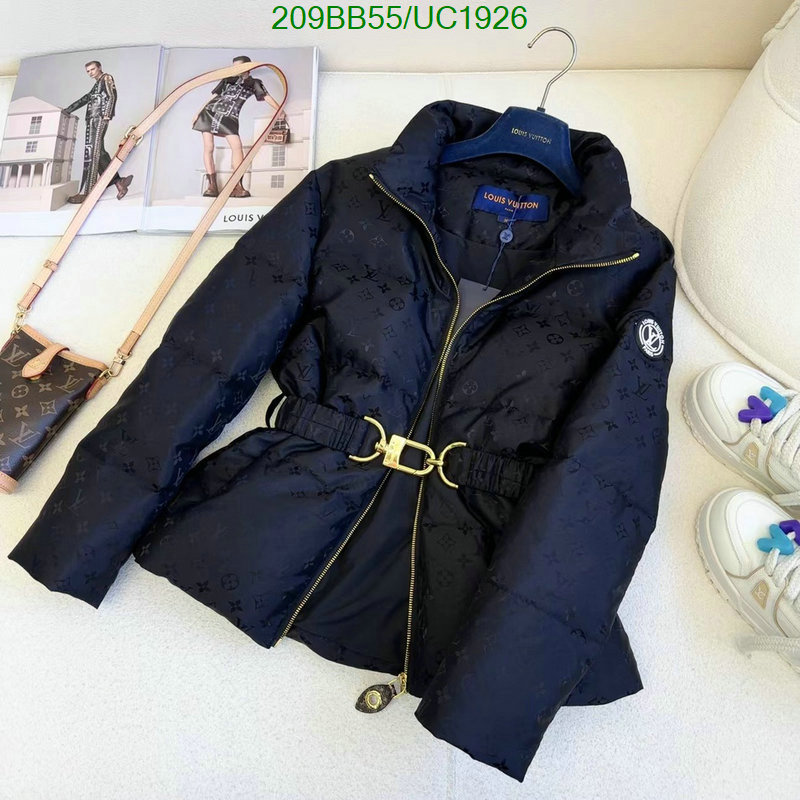 LV-Down jacket Women Code: UC1926 $: 209USD