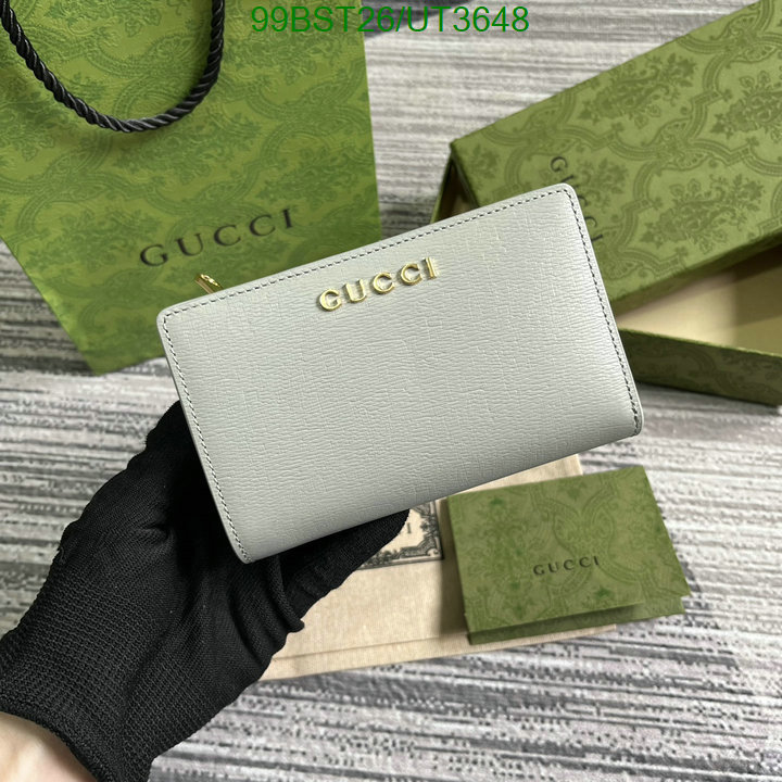 Gucci-Wallet Mirror Quality Code: UT3648 $: 99USD