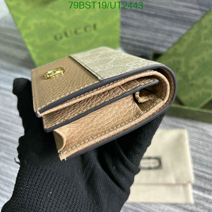 Gucci-Wallet Mirror Quality Code: UT2443 $: 79USD