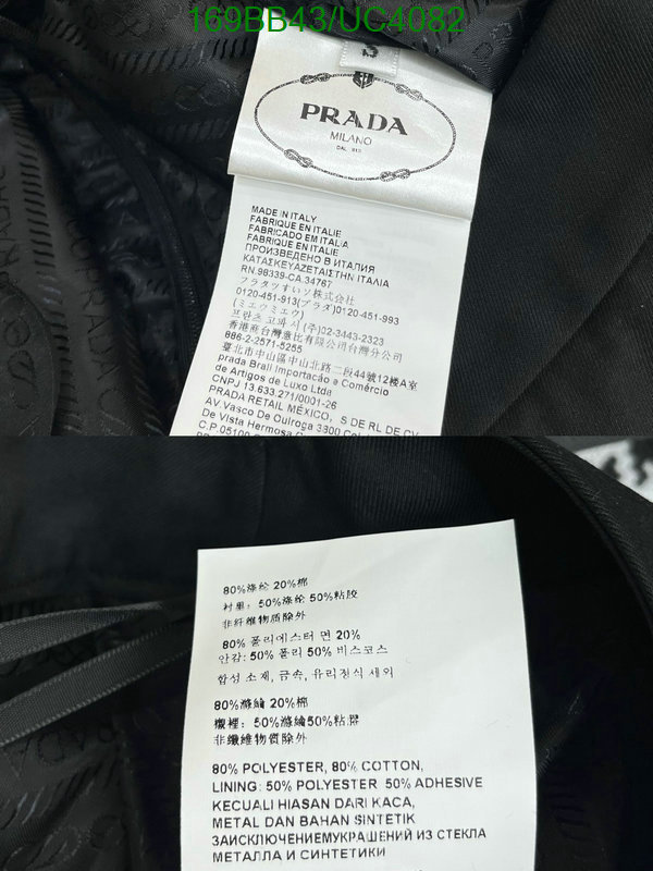 Prada-Clothing Code: UC4082 $: 169USD