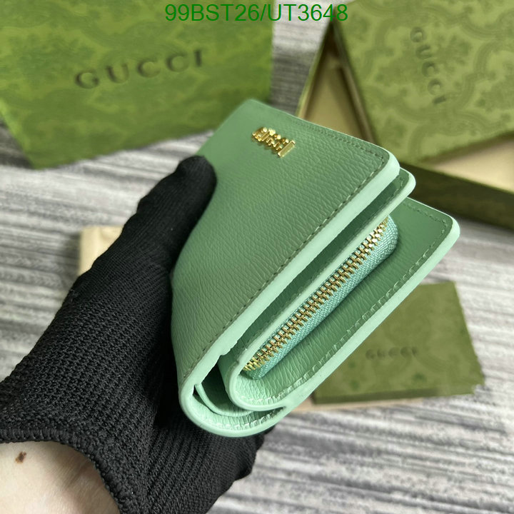 Gucci-Wallet Mirror Quality Code: UT3648 $: 99USD