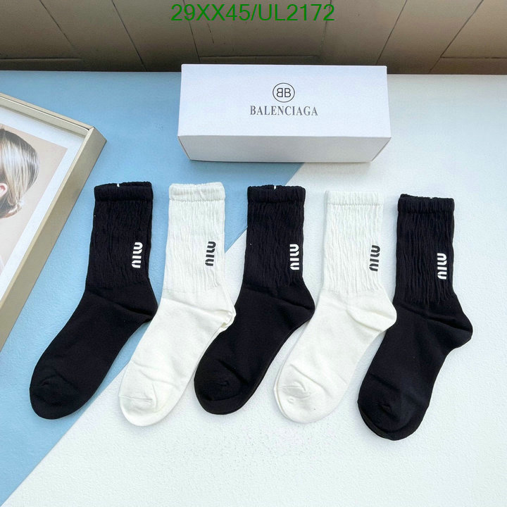 Miu Miu-Sock Code: UL2172 $: 29USD