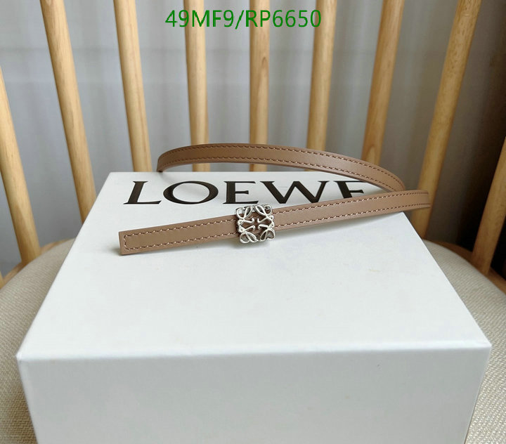 Loewe-Belts Code: RP6650 $: 49USD