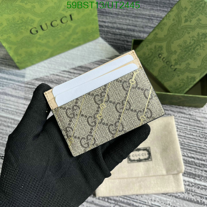 Gucci-Wallet Mirror Quality Code: UT2445 $: 59USD