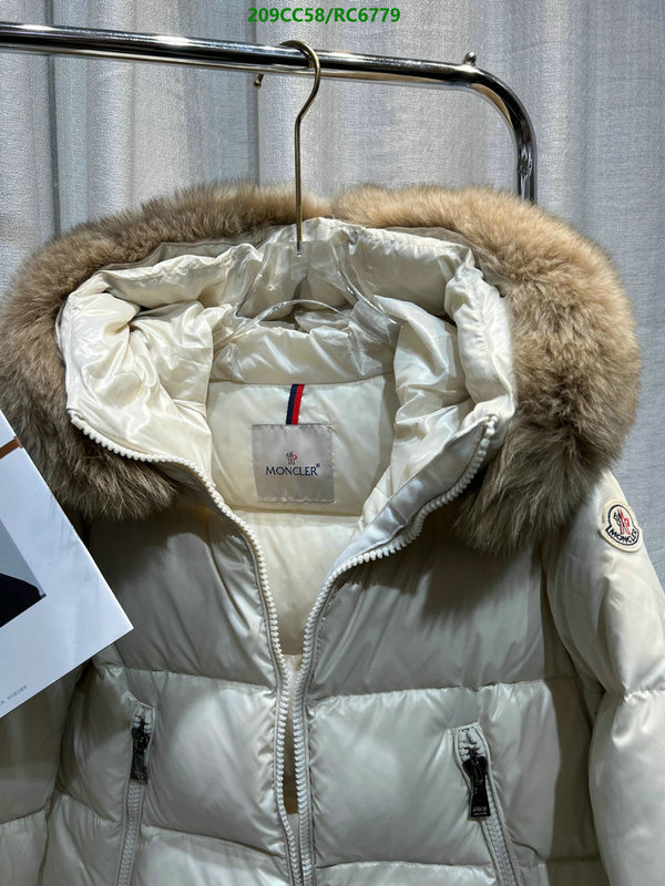 Moncler-Down jacket Women Code: RC6779 $: 209USD