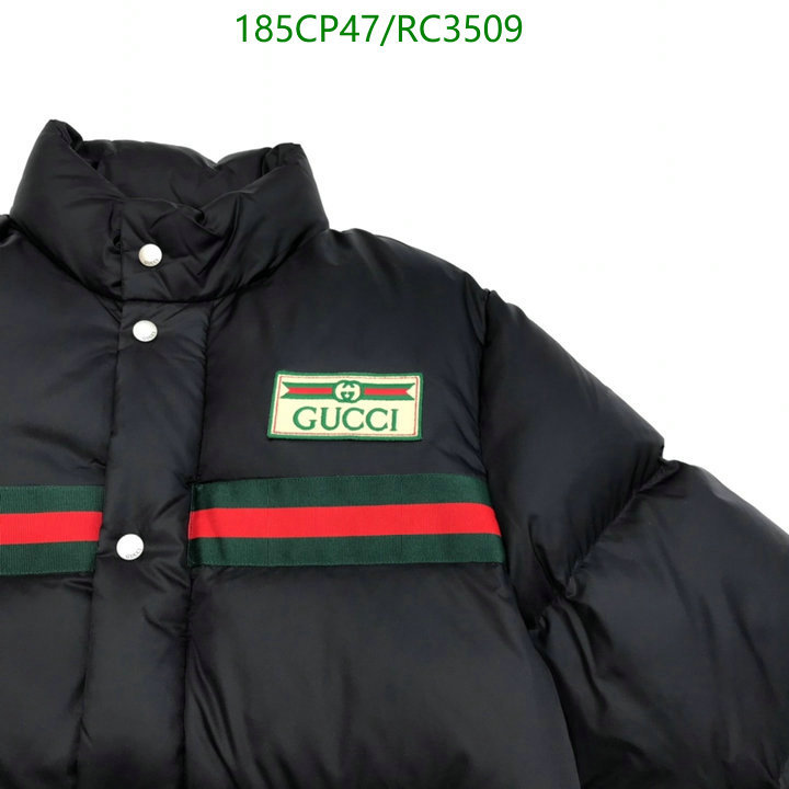 Gucci-Down jacket Men Code: RC3509 $: 185USD