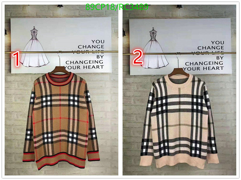 Burberry-Clothing Code: RC3489 $: 89USD