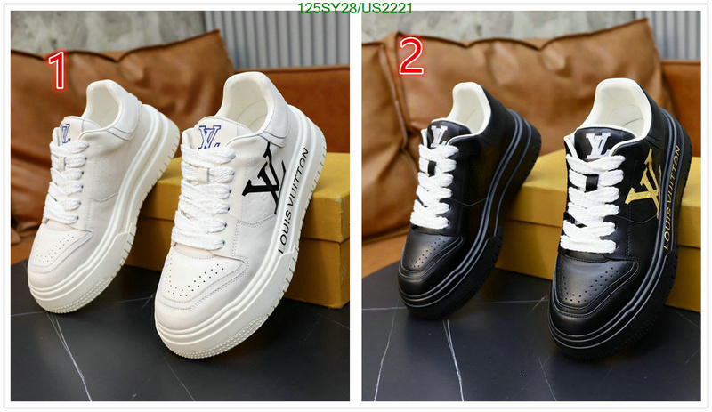 LV-Men shoes Code: US2221 $: 125USD