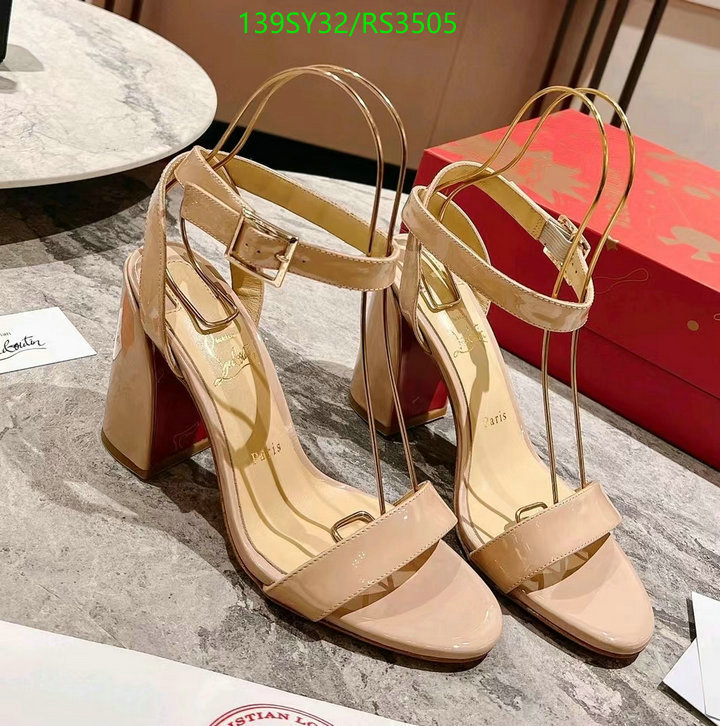 Christian Louboutin-Women Shoes Code: RS3505 $: 139USD