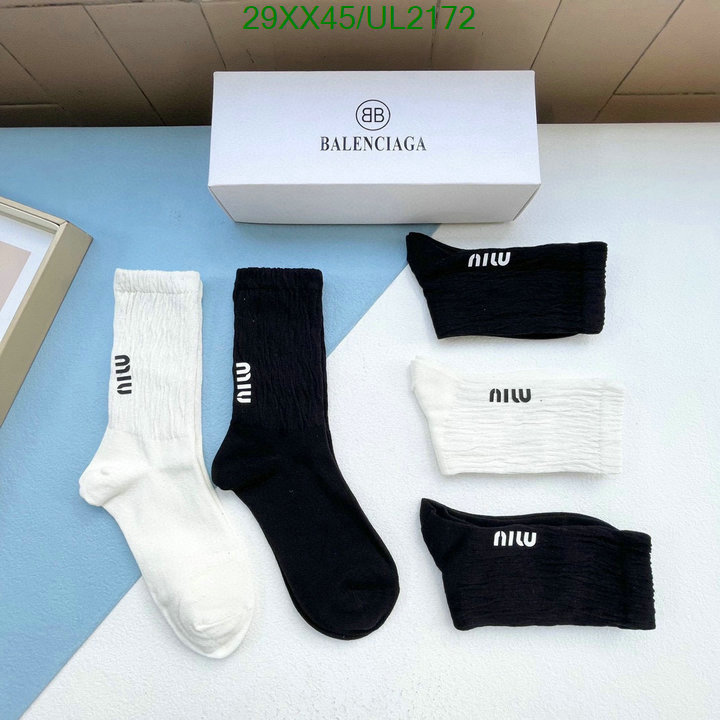 Miu Miu-Sock Code: UL2172 $: 29USD