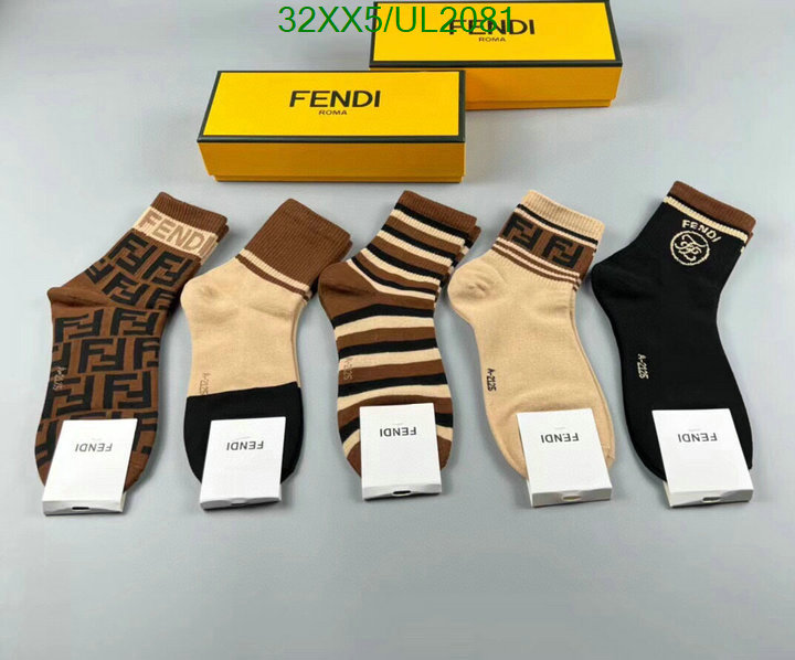 Fendi-Sock Code: UL2081 $: 32USD