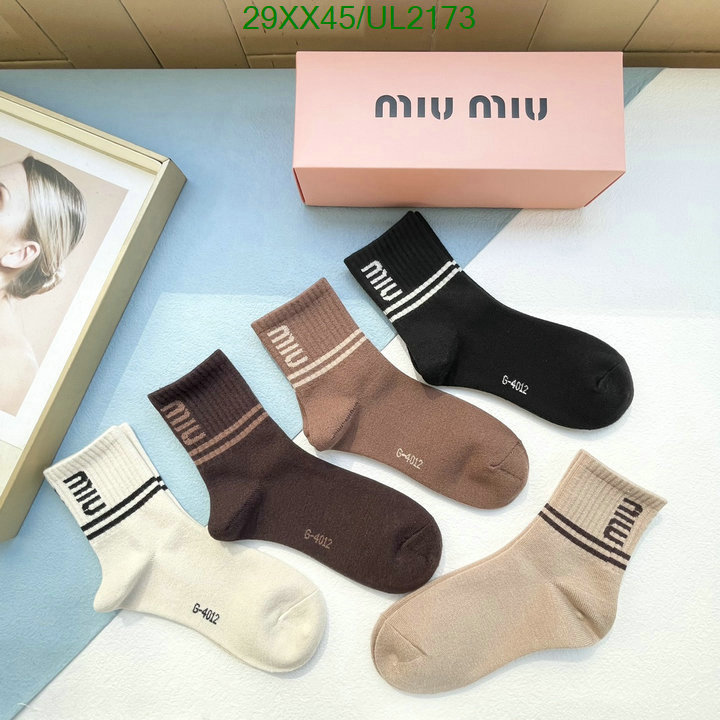 Miu Miu-Sock Code: UL2173 $: 29USD