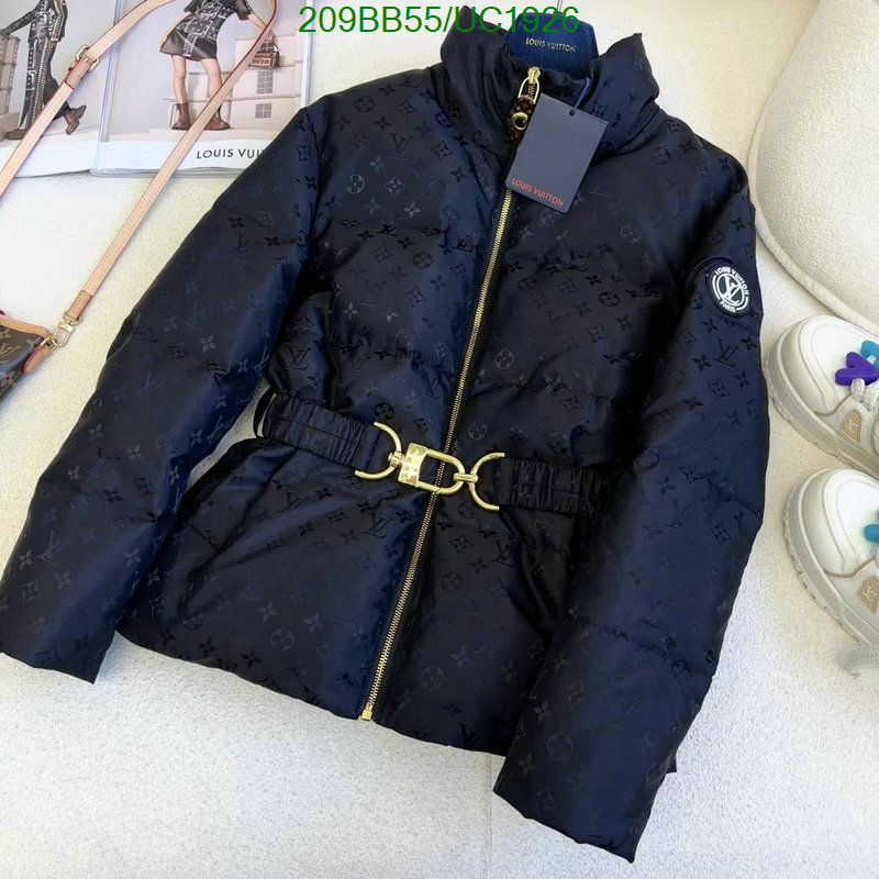 LV-Down jacket Women Code: UC1926 $: 209USD