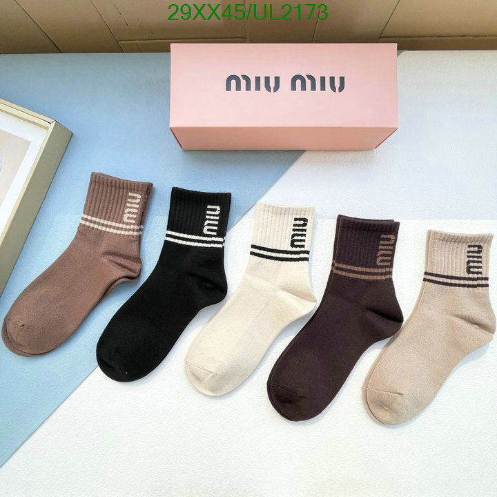 Miu Miu-Sock Code: UL2173 $: 29USD