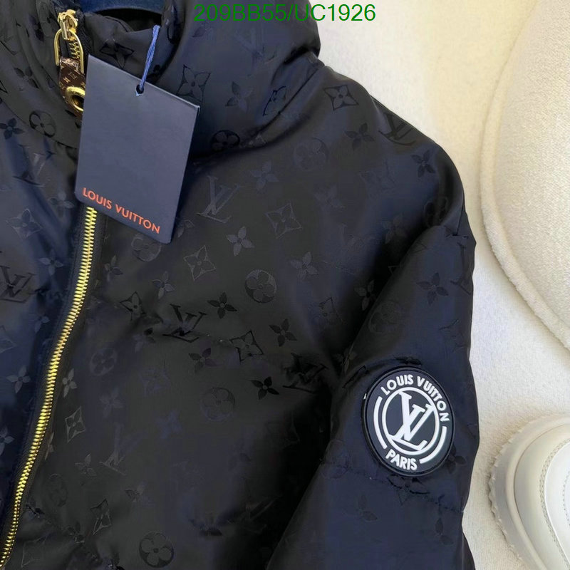 LV-Down jacket Women Code: UC1926 $: 209USD