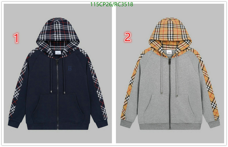 Burberry-Clothing Code: RC3518 $: 115USD