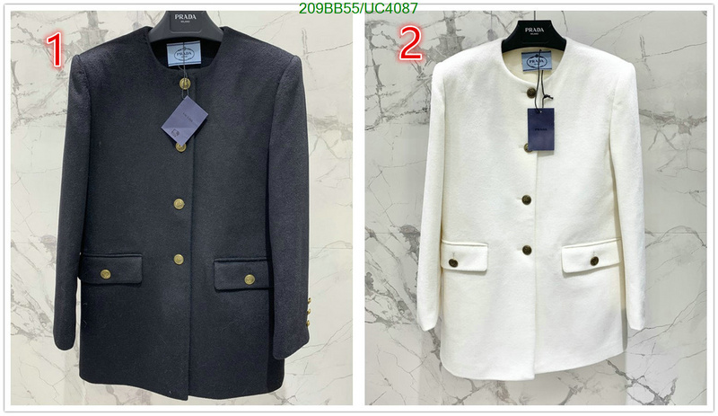 Prada-Clothing Code: UC4087 $: 209USD