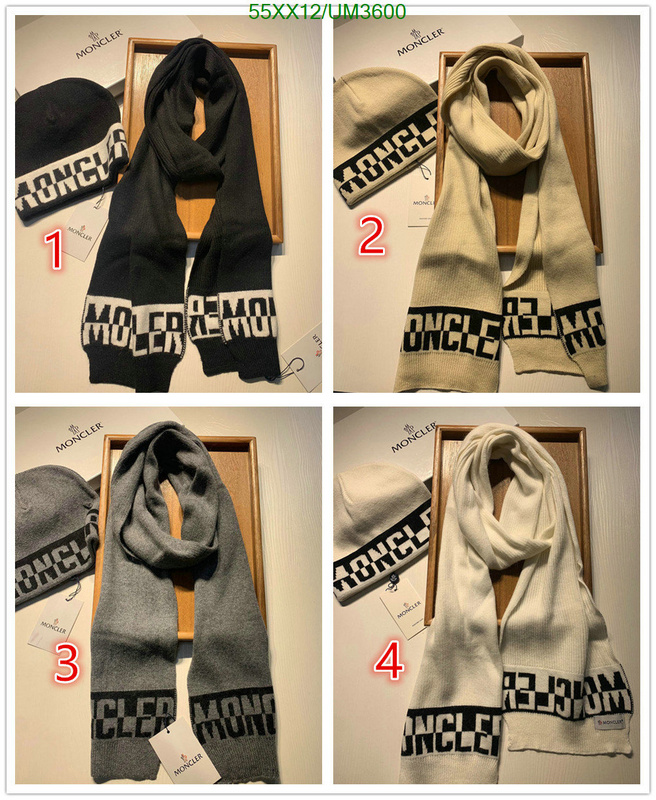 Moncler-Scarf Code: UM3600 $: 55USD