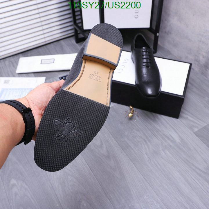 Gucci-Men shoes Code: US2200 $: 119USD