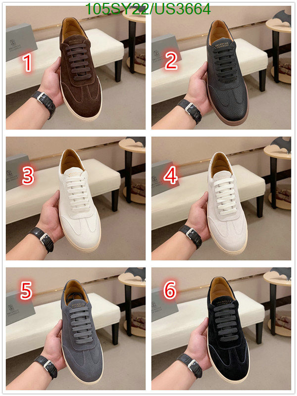 Brunello Cucinelli-Men shoes Code: US3664 $: 105USD