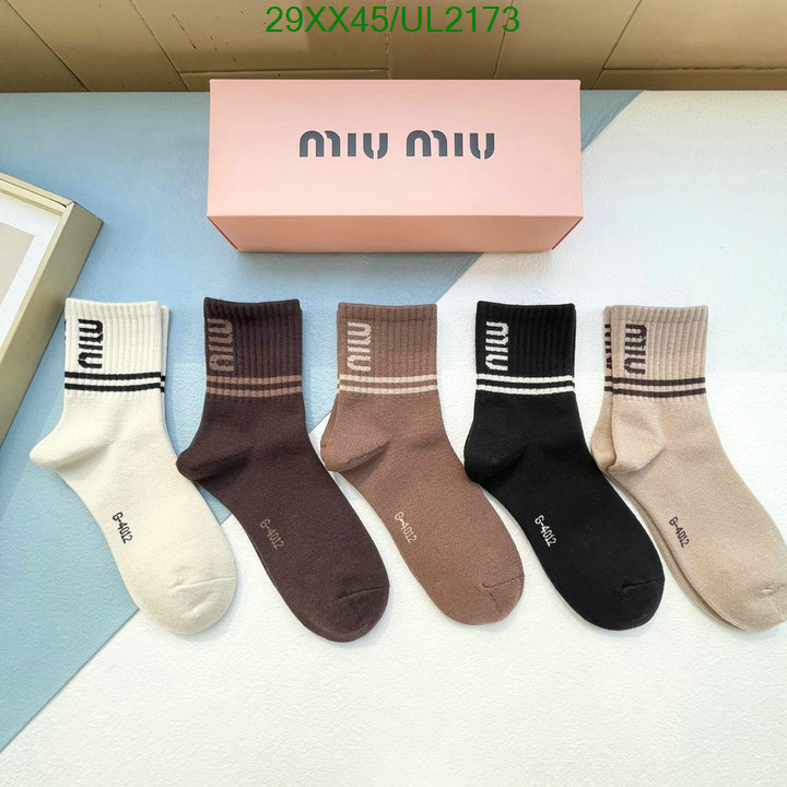 Miu Miu-Sock Code: UL2173 $: 29USD
