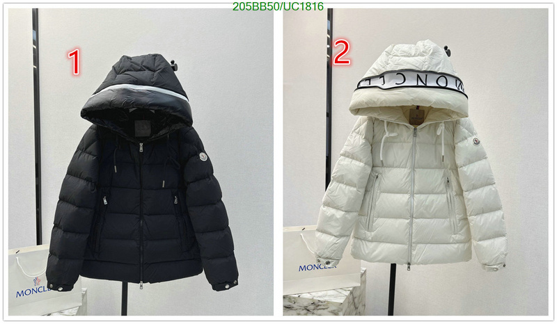 Moncler-Down jacket Women Code: UC1816 $: 205USD