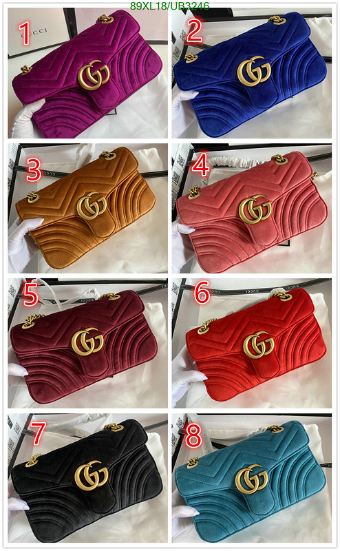 Gucci-Bag-4A Quality Code: UB3246 $: 89USD