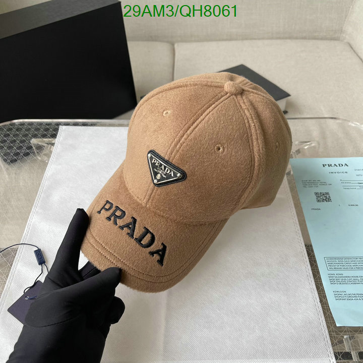 Prada-Cap(Hat) Code: QH8061 $: 29USD