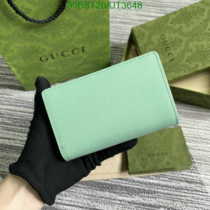 Gucci-Wallet Mirror Quality Code: UT3648 $: 99USD