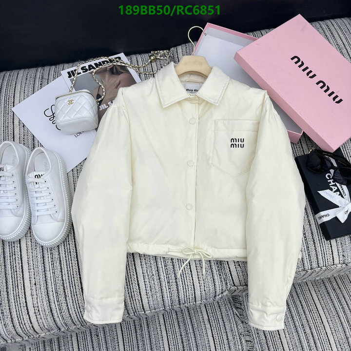 MIUMIU-Clothing Code: RC6851 $: 189USD