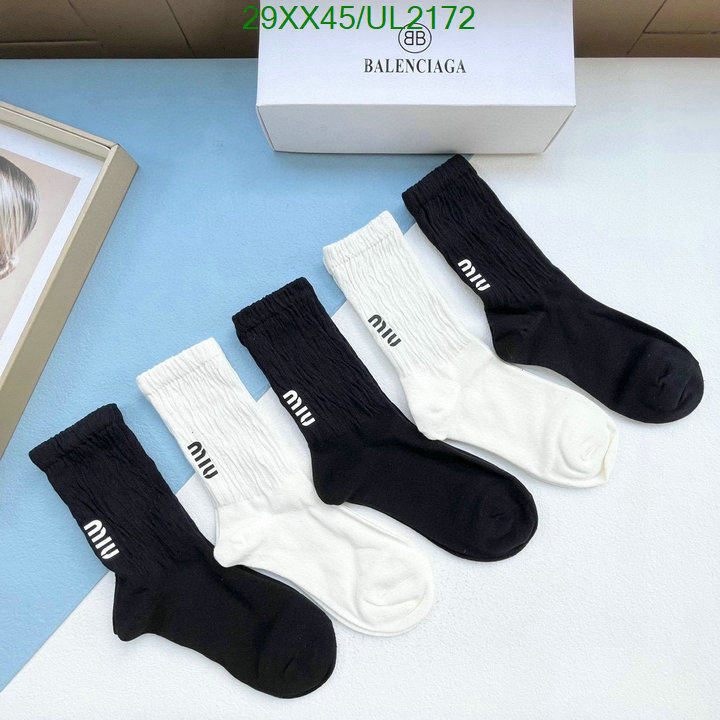 Miu Miu-Sock Code: UL2172 $: 29USD