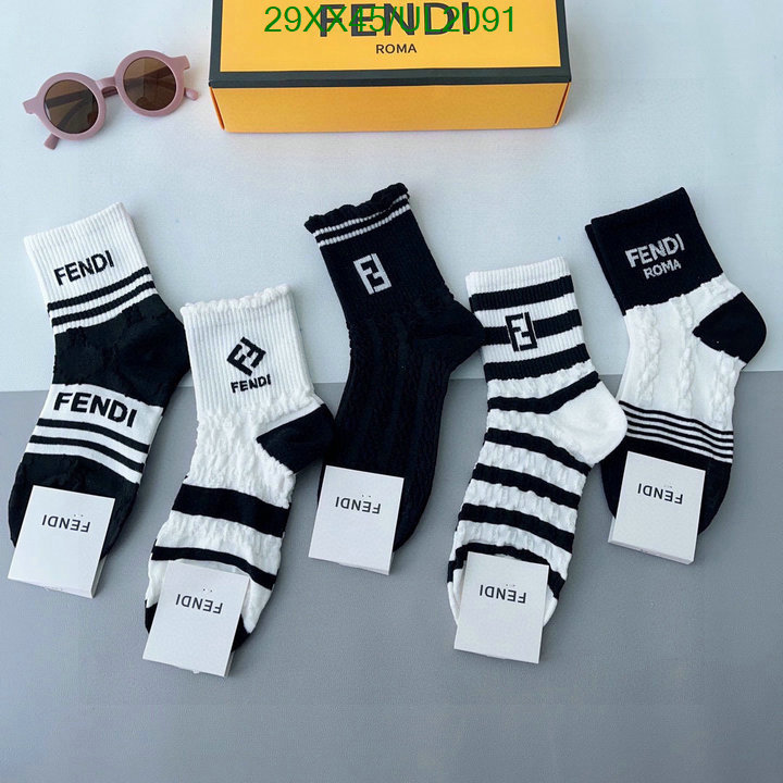 Fendi-Sock Code: UL2091 $: 29USD