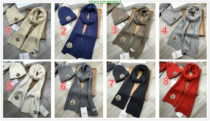 Moncler-Scarf Code: UM2697 $: 55USD