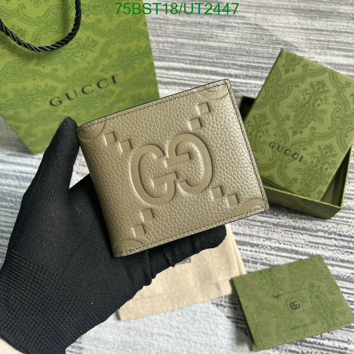 Gucci-Wallet Mirror Quality Code: UT2447 $: 75USD