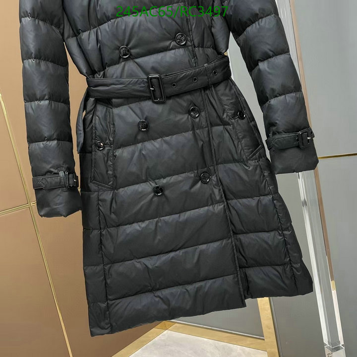 Burberry-Down jacket Women Code: RC3497 $: 245USD