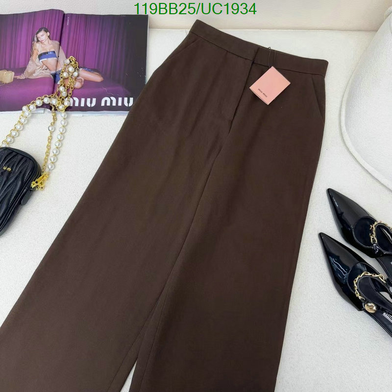 MIUMIU-Clothing Code: UC1934 $: 119USD