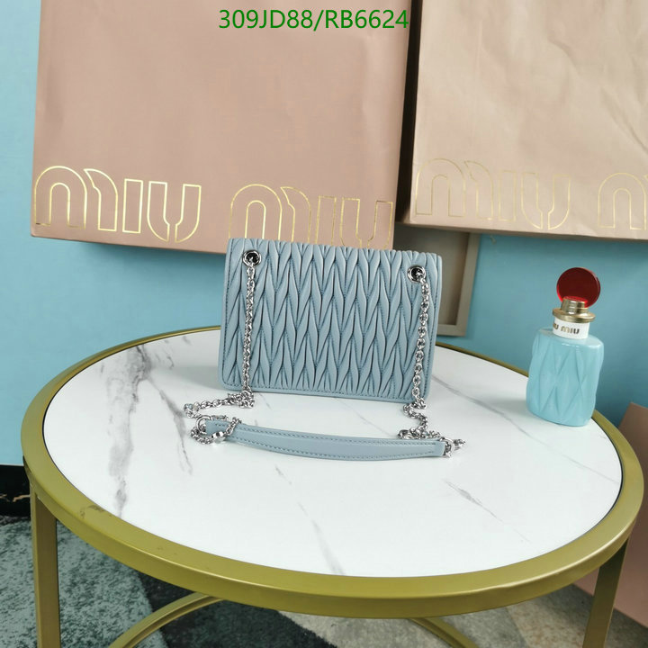 Miu Miu-Bag-Mirror Quality Code: RB6624 $: 309USD